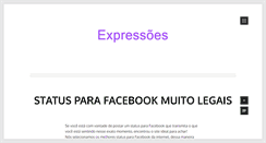 Desktop Screenshot of expressoes.com.br